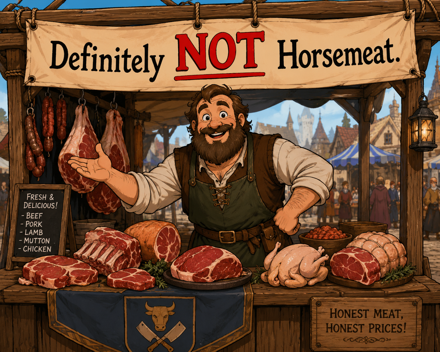 Salted Jerky and Twin Suns &mdash; the horsemeat scene